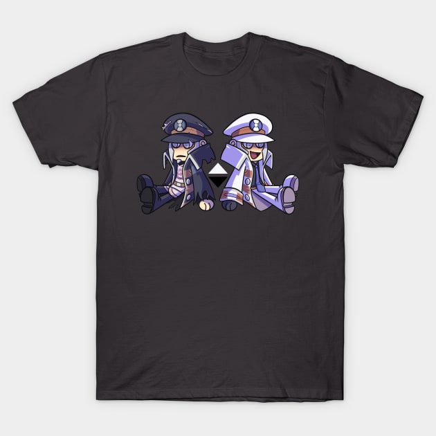 Chibi Twins V2 T-Shirt by angelicneonanime